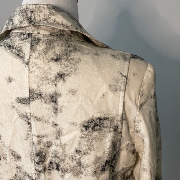 NWOT Rhyme & Echo Shayna Linen Moto Jacket XS - Picture 10 of 11